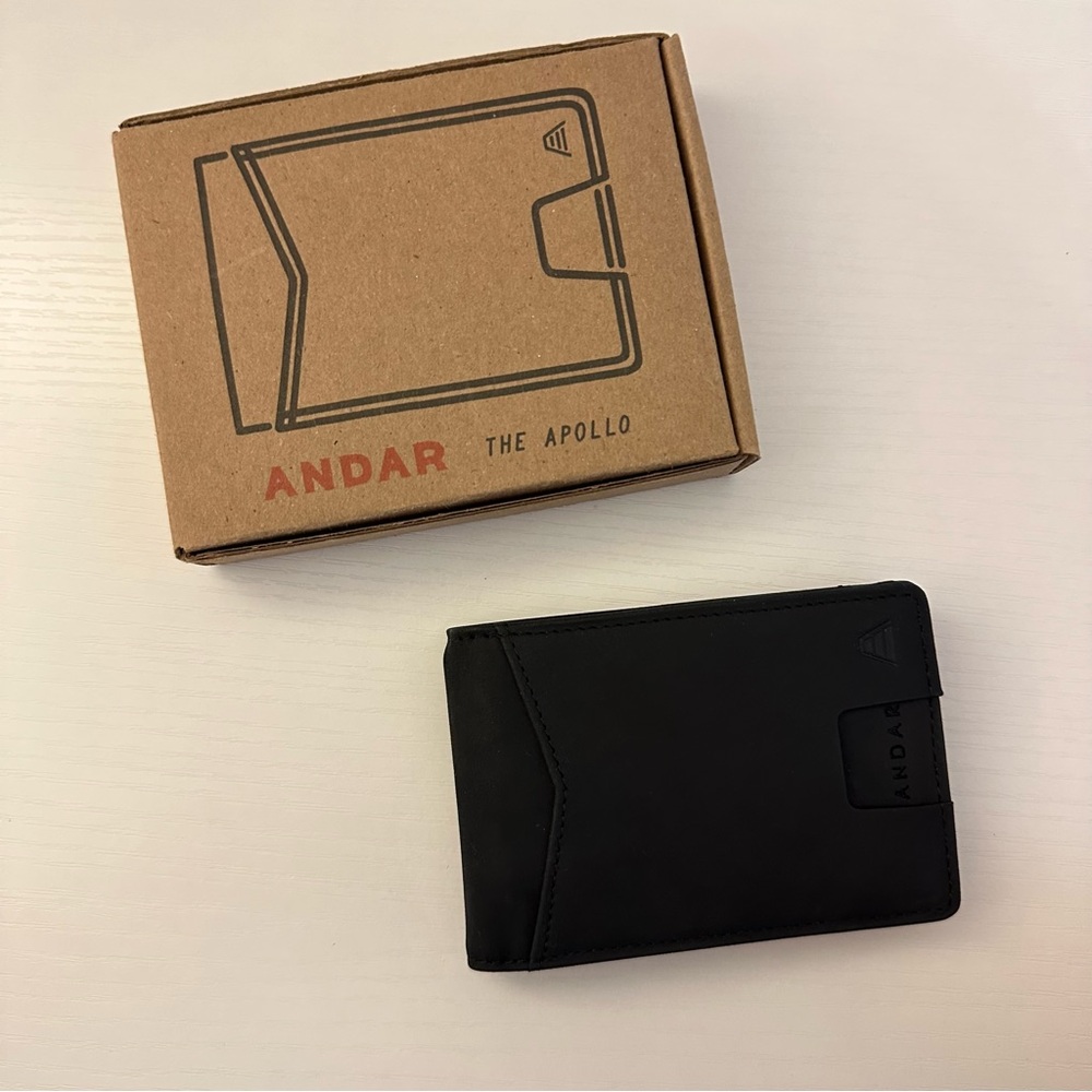 Andar The Apollo Wallet Black